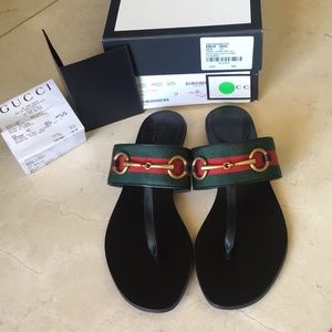 Authentic Gucci Sandals Excellent Condition!